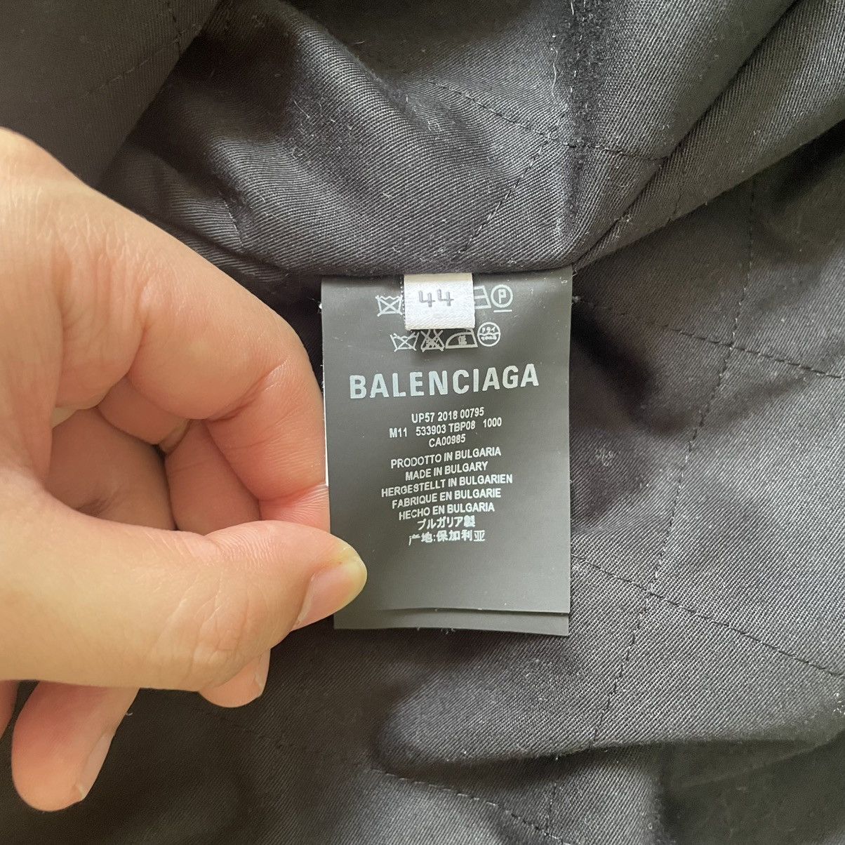 Balenciaga Balenciaga Denim ‘Persona/Shadow’ Overcoat Size US S / EU 44-46 / 1 - 8 Thumbnail