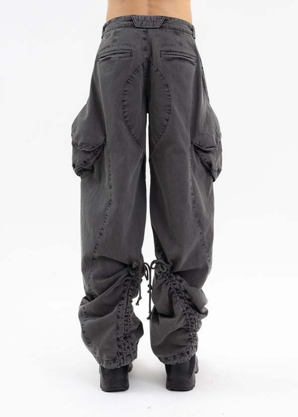 Hyein Seo Hyein Seo Washed Cargo Pants New with Tags Size US 31 - 11 Thumbnail
