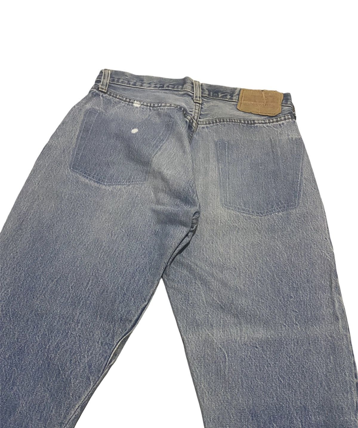 Vtg 80’s Levi’s “6” button Distress Grunge Denim Jeans