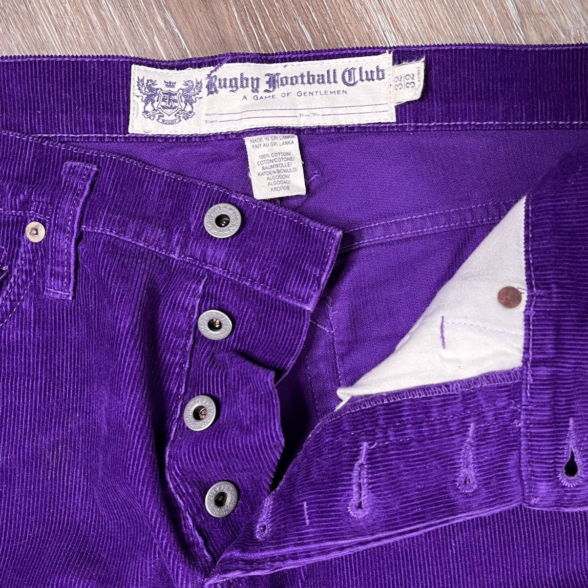 Rugby Ralph Lauren RARE purple curduroy ralph lauren rugby Size US 32 / EU 48 - 3 Thumbnail