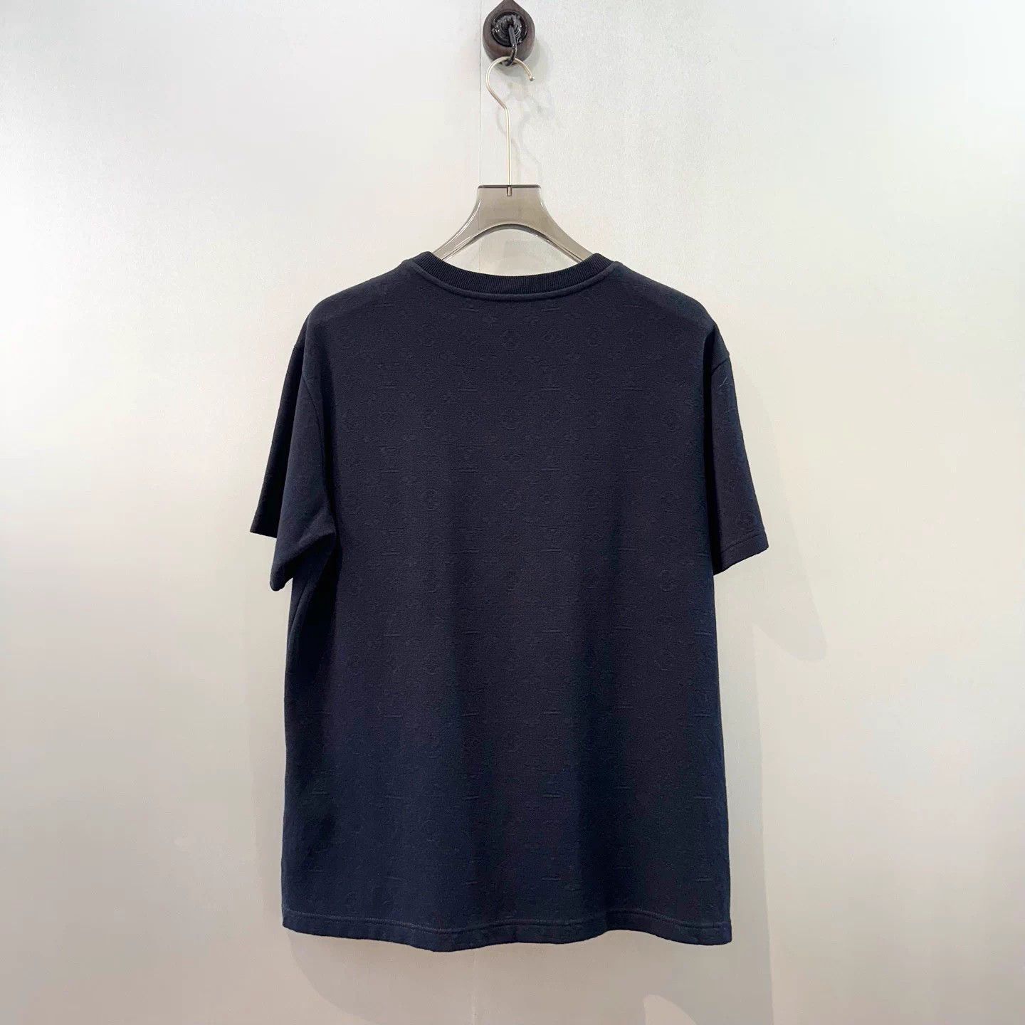 Louis Vuitton Louis Vuitton Navy Allover Print Short-Sleeve Tee Size M Size US M / EU 48-50 / 2 - 3 Thumbnail