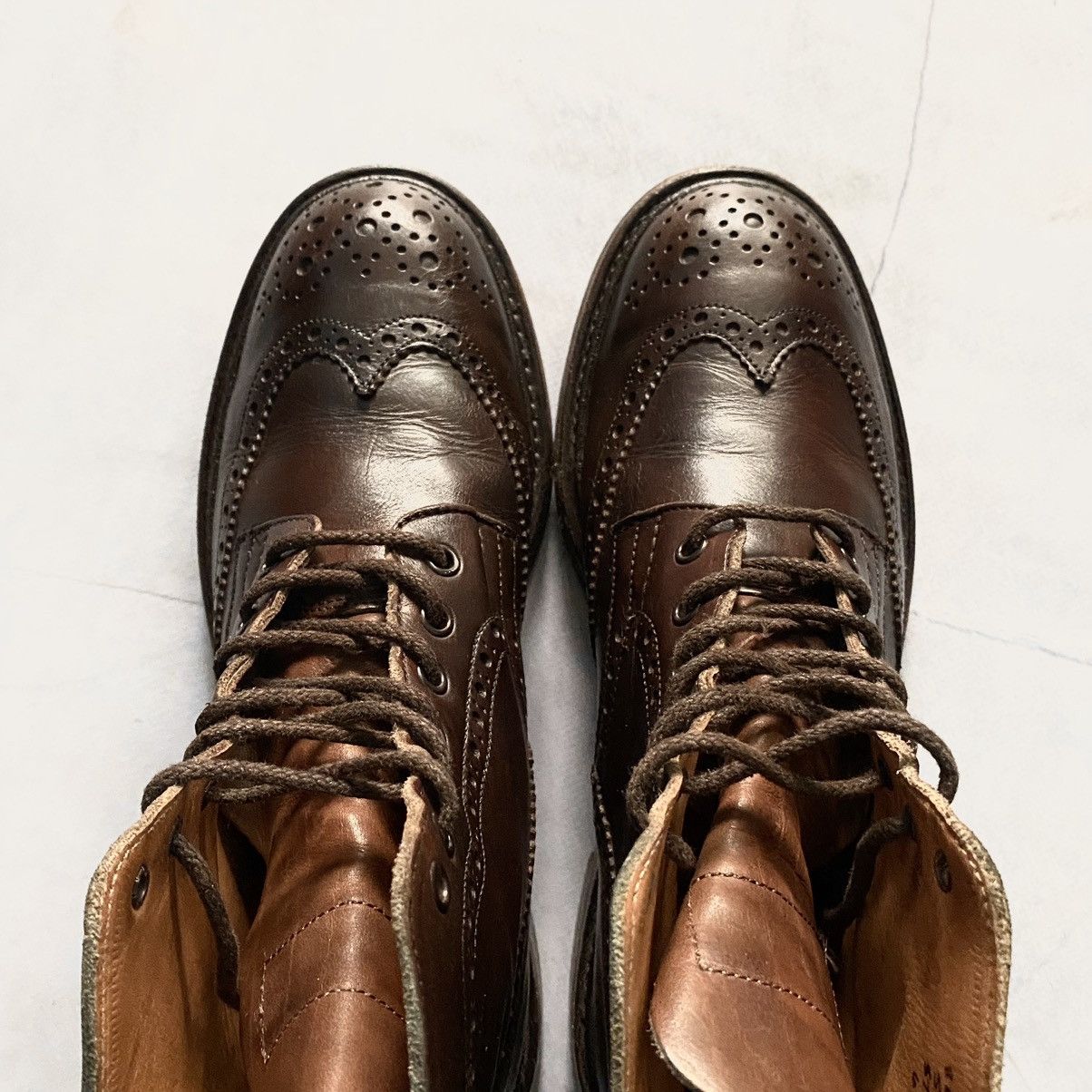 Tricker's Tricker’s Stow Boot Stephy 5676 Leather Brown Boots Size US 6.5 / EU 39-40 - 6 Thumbnail