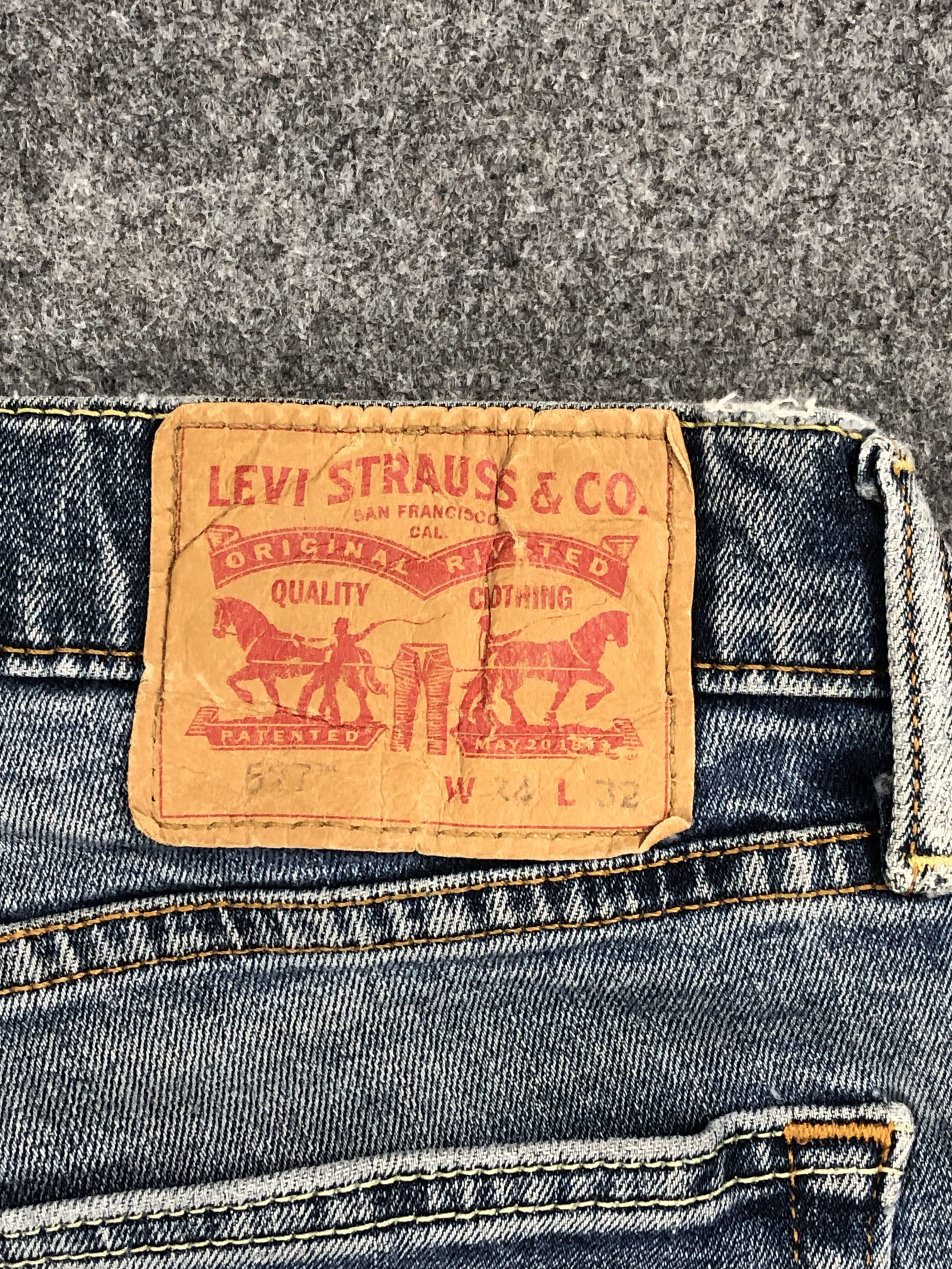 Levi's Vintage Levi's 527 Dirty Distressed Flare Jeans DP2253 Size US 33 - 5 Thumbnail