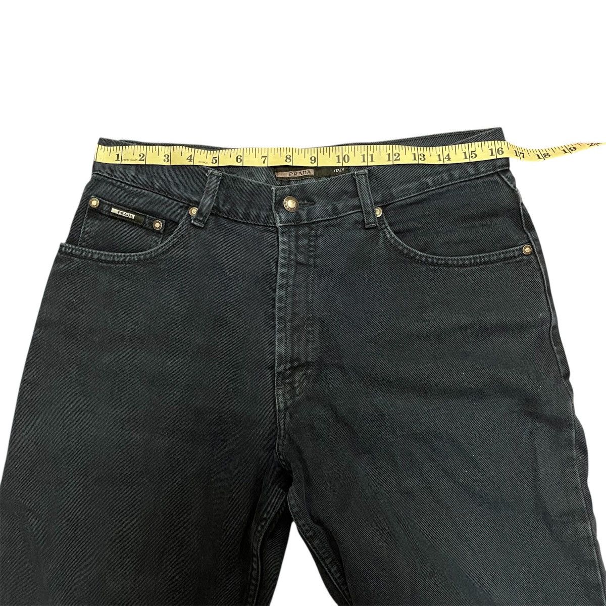 Prada PRADA STRAIGHT CUT DENIM PANTS Size US 34 / EU 50 - 7 Thumbnail