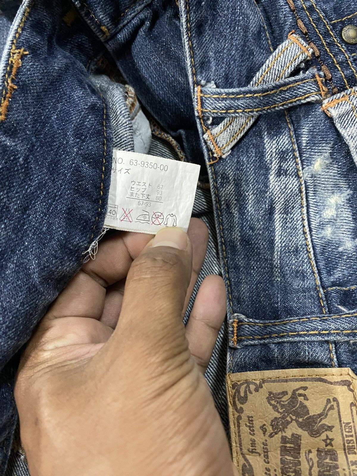 Tornado Mart Flare Jeans Japanese Origenal Japan Brand Denim @293 Size US 30 / EU 46 - 13 Thumbnail