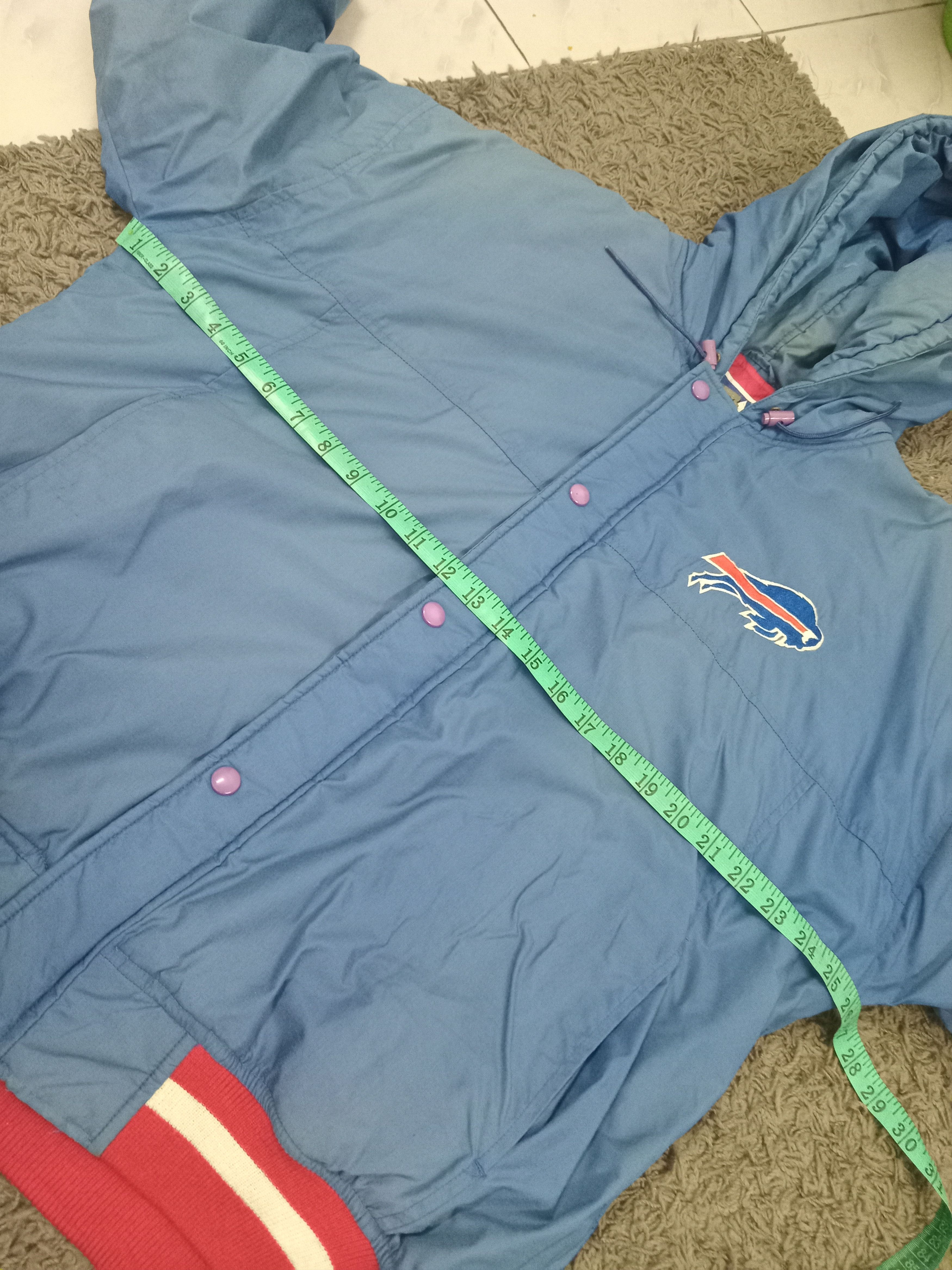 NFL × Starter × Vintage Vintage 90's Buffalo Bills Starter Jacket Size US M / EU 48-50 / 2 - 10 Thumbnail