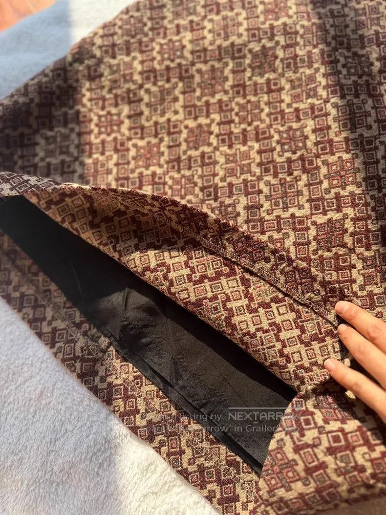 Dries Van Noten Dries Van Noten Midi Skirt Size 26" / US 2 / IT 38 - 3 Thumbnail