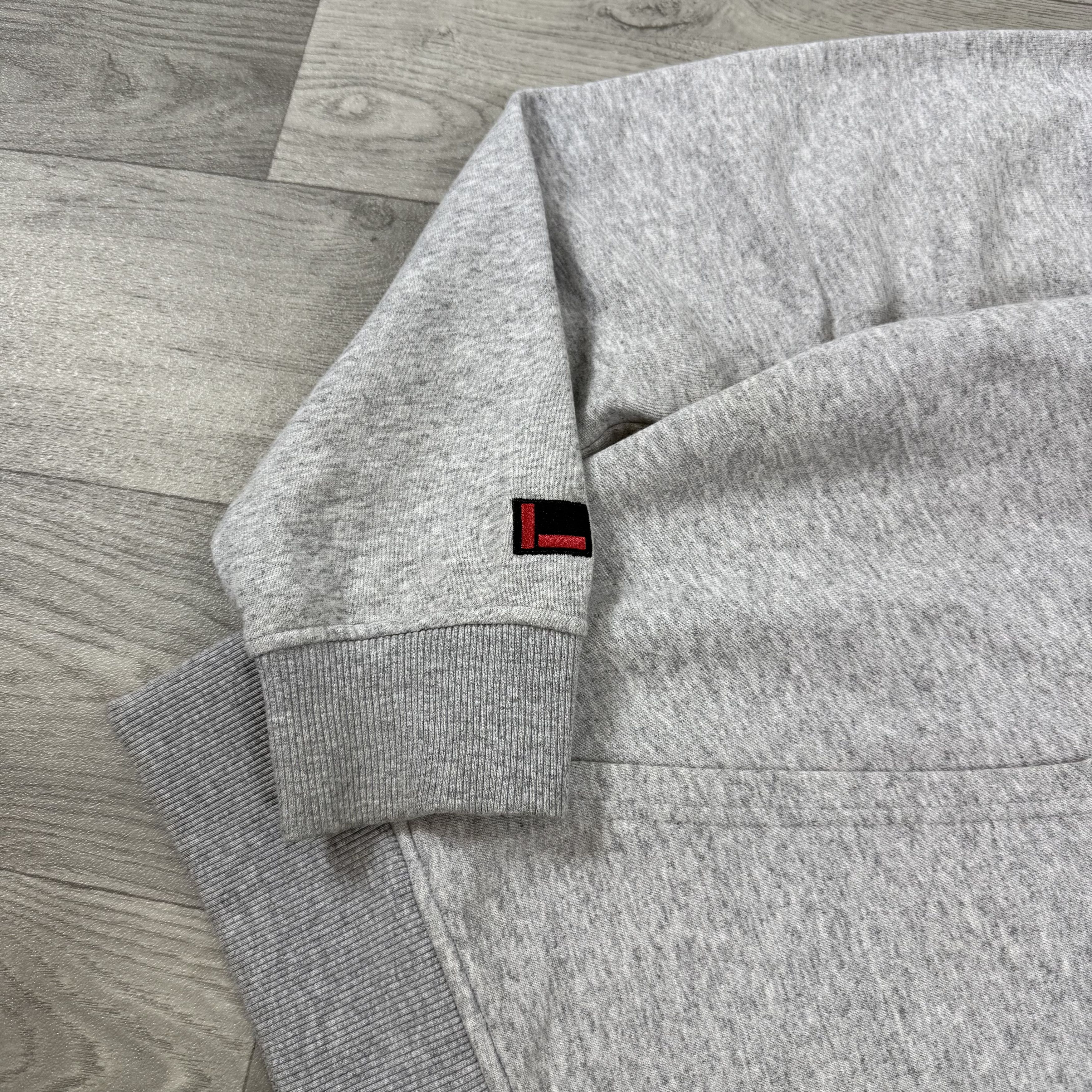 Fubu Vintage FUBU 90s Embroidered Grey Hoodie Hooded Sweat Size US XL / EU 56 / 4 - 8 Thumbnail