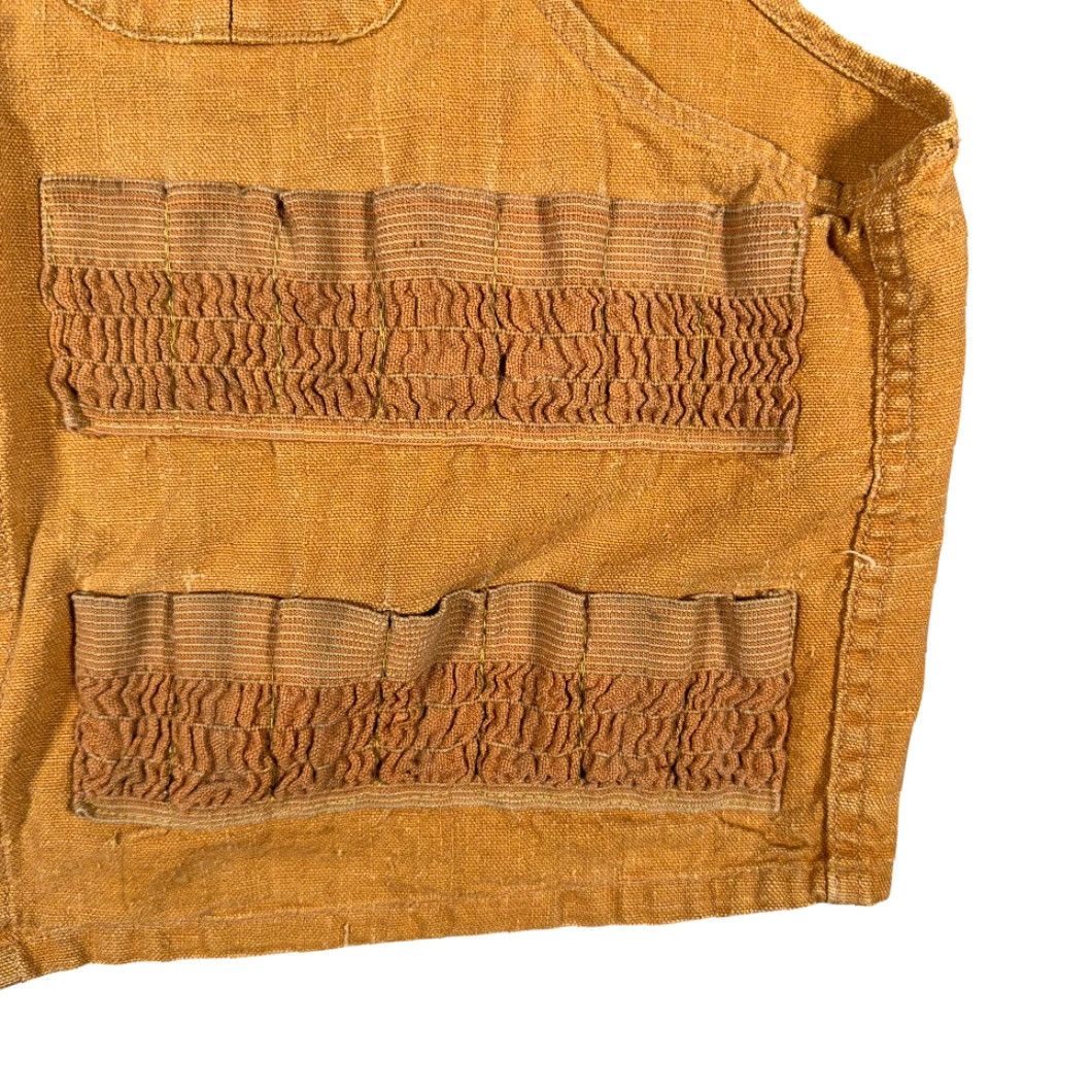 Vintage VINTAGE Montgomery Ward Hunting Vest Adult M Brown Duck Canvas Heritage 50s Mens Vest Hunting 50s USA Size US M / EU 48-50 / 2 - 5 Thumbnail
