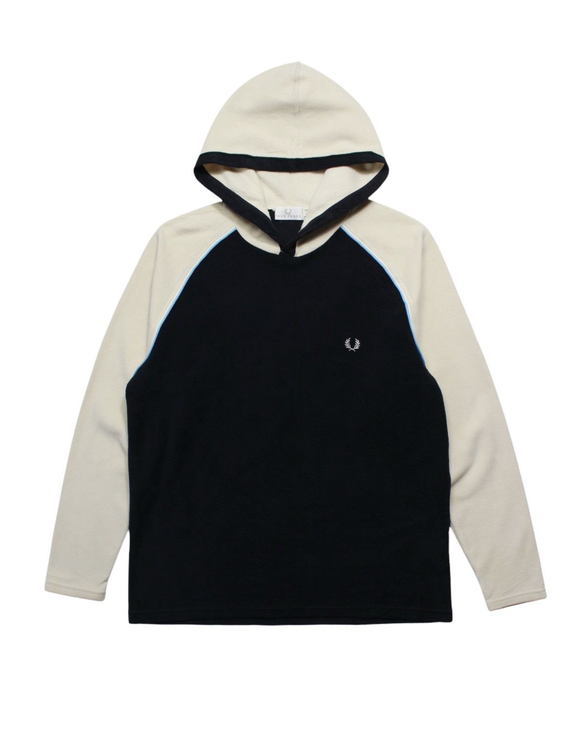 Fred Perry 2000S FRED PERRY PULLOVER FLEECE HOODIE Size US L / EU 52-54 / 3 - 1 Thumbnail