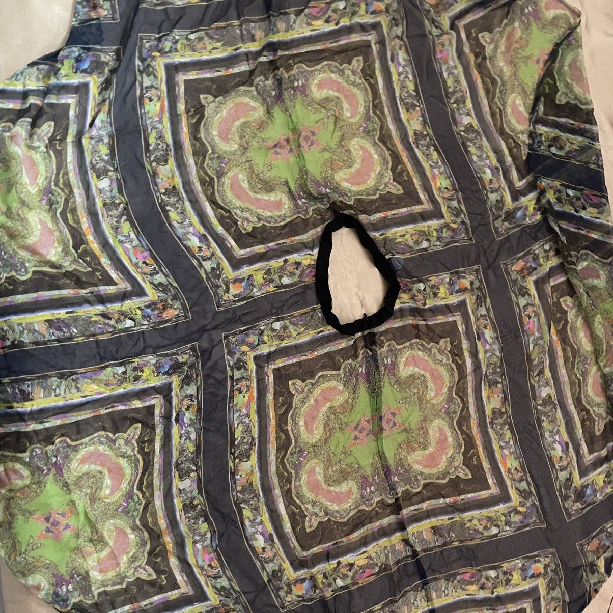 Dries Van Noten Dries Van Noten Sheer Silk Printed Top Size 27" / US 4 / IT 40 - 6 Thumbnail