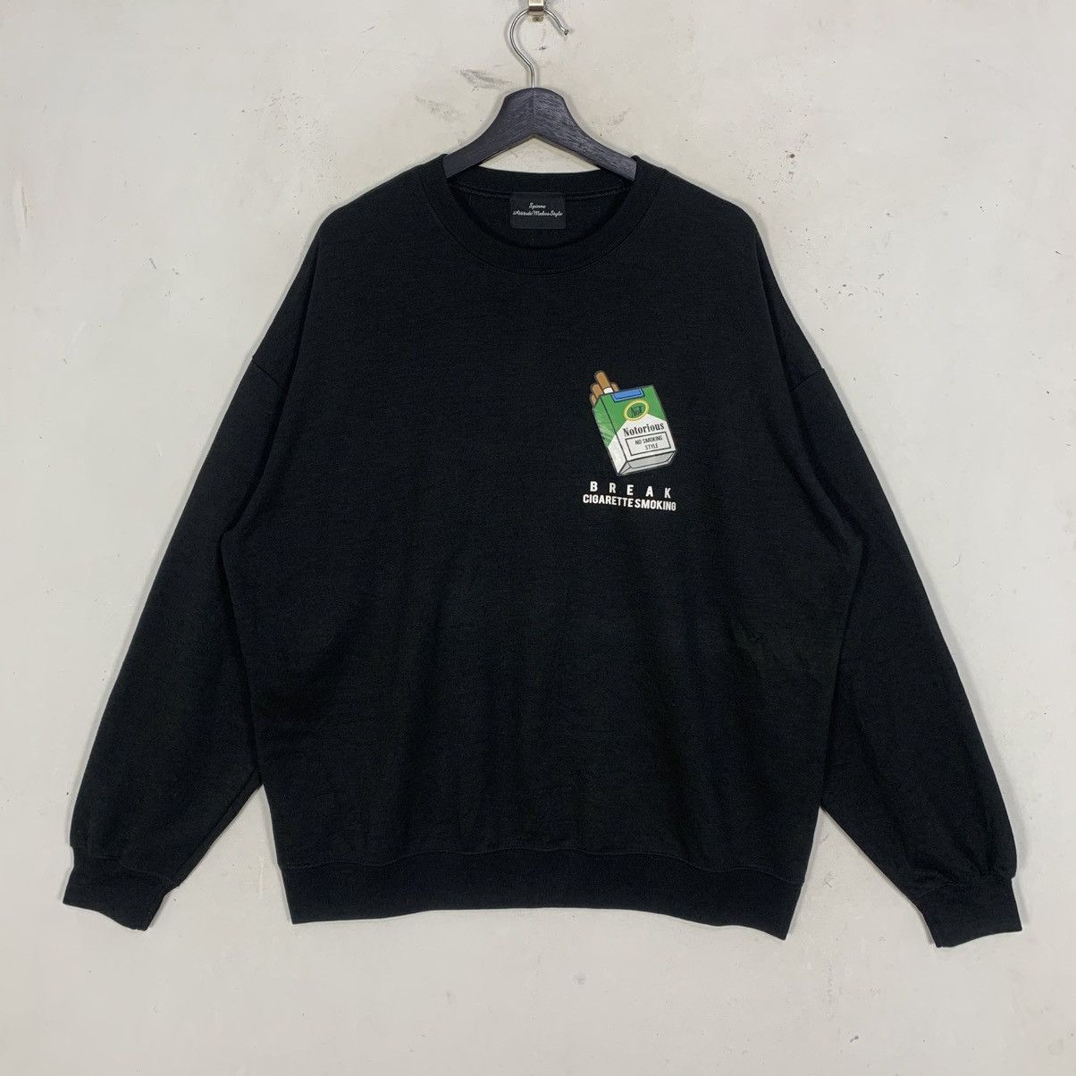 Japanese Brand Spinas Attutude Clothing StreetWear JapaneseBran Sweatshirt Size US XL / EU 56 / 4 - 7 Thumbnail