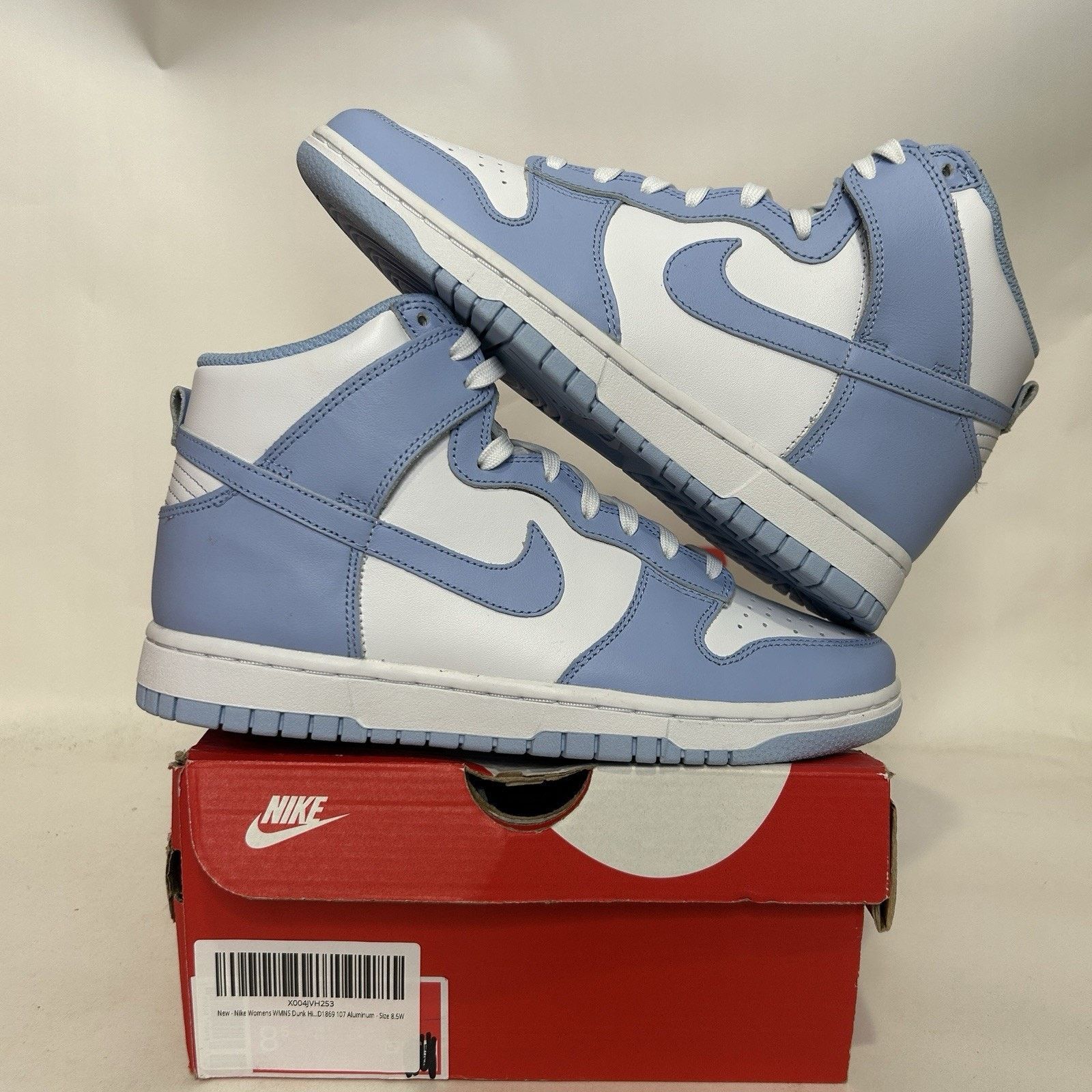 Nike Nike Dunk High Retro WMNS “Aluminum” DD1869-107 Size US 8.5 / IT 38.5 - 1 Thumbnail