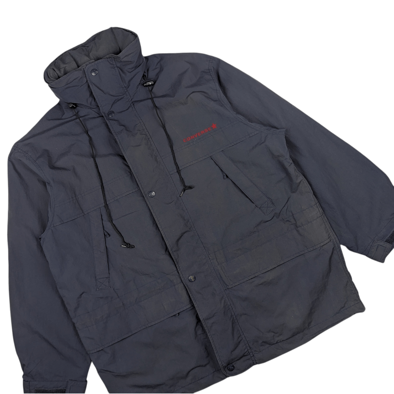 Converse CONVERSE Windbreaker Parka Jacket Size US L / EU 52-54 / 3 - 4 Thumbnail