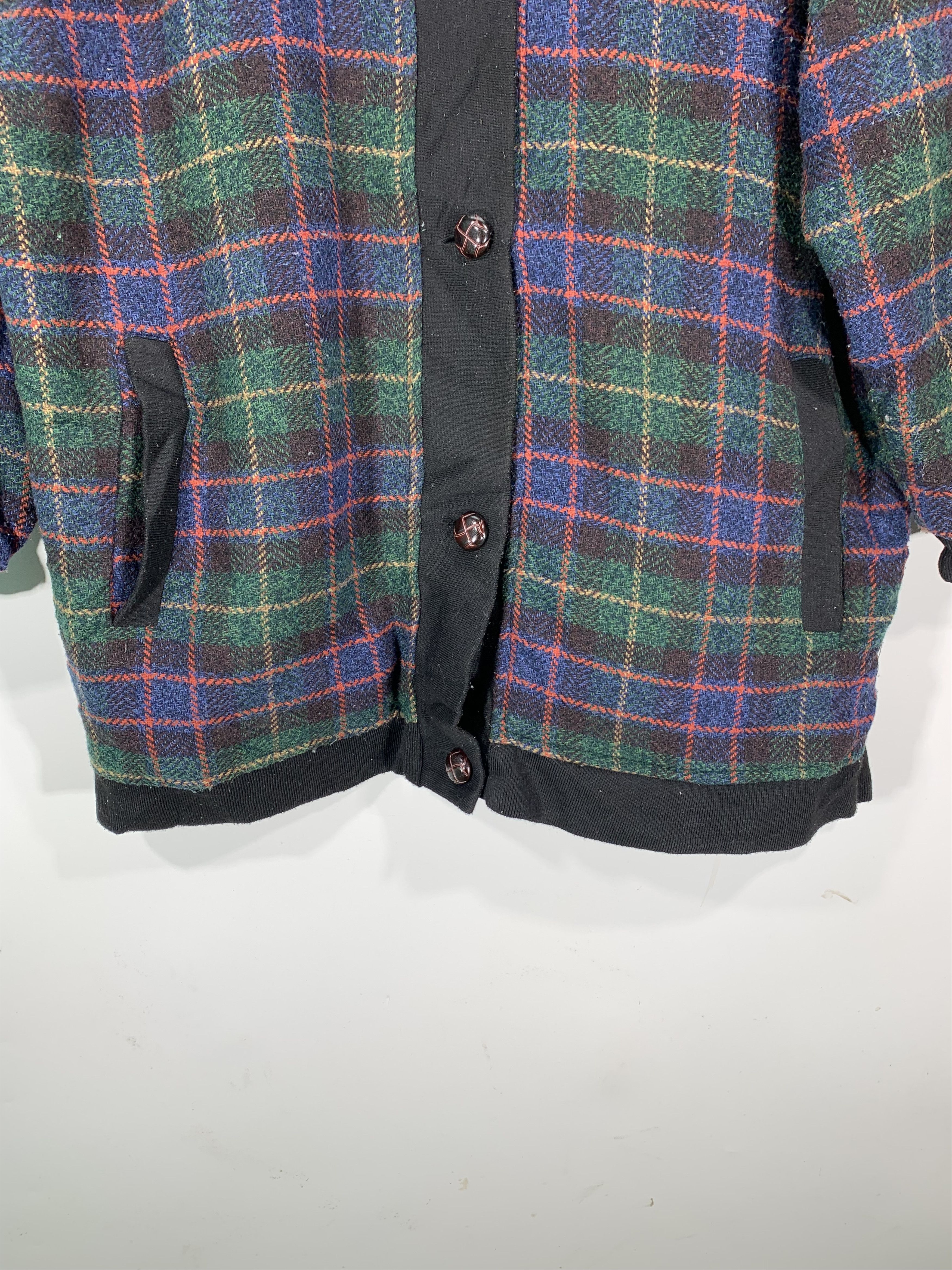 Japanese Brand × Vintage Vintage Wool Cardigan Sherpa Size US M / EU 48-50 / 2 - 3 Thumbnail