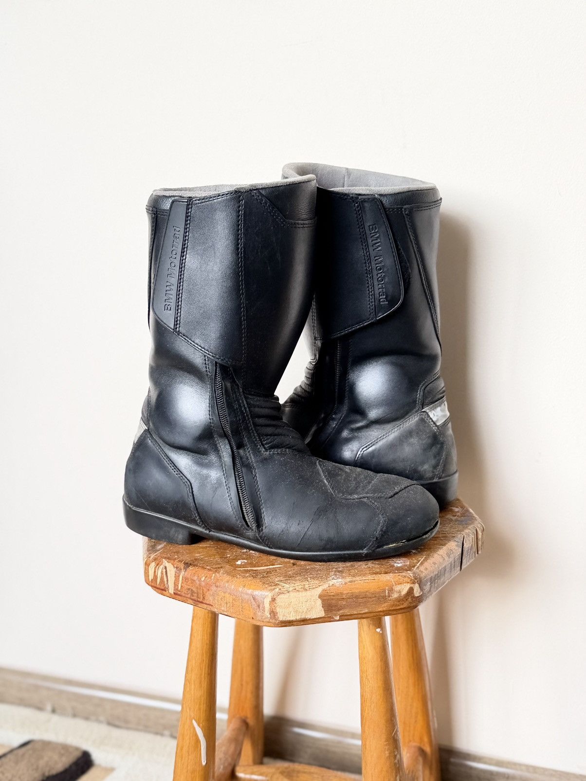 BMW High Top Boxer Boots Leather 90’s rare yohji yamamoto style Size US 7 / EU 40 - 2 Thumbnail