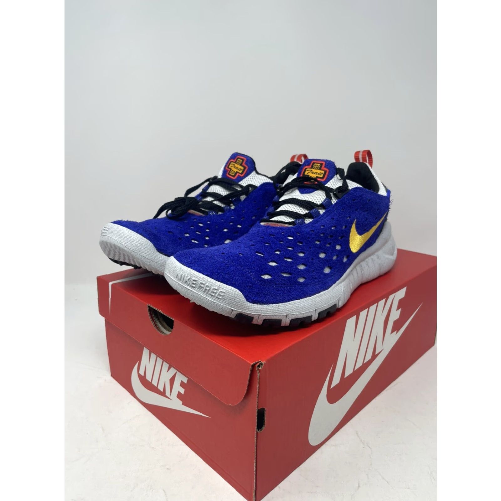 Nike Nike Free Run Trail Concord Taxi 2021 Mens Size 10 Shoes Blue Nike Free Run Sneaker Size ONE SIZE - 2 Thumbnail