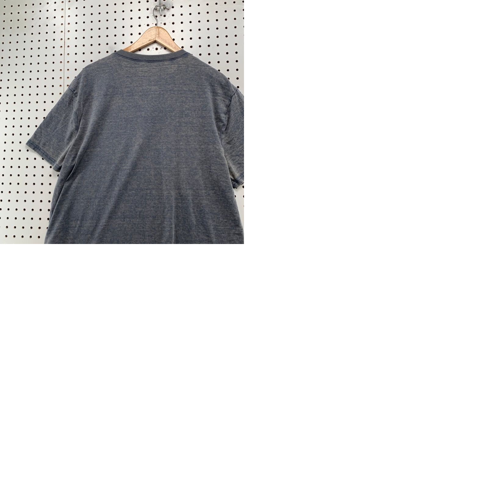 Lucky Brand Lucky Brand Henley Burnout T Shirt Mens XL Blue Venice Retro Think Vintage - Size US XL / EU 56 / 4 - 10 Thumbnail
