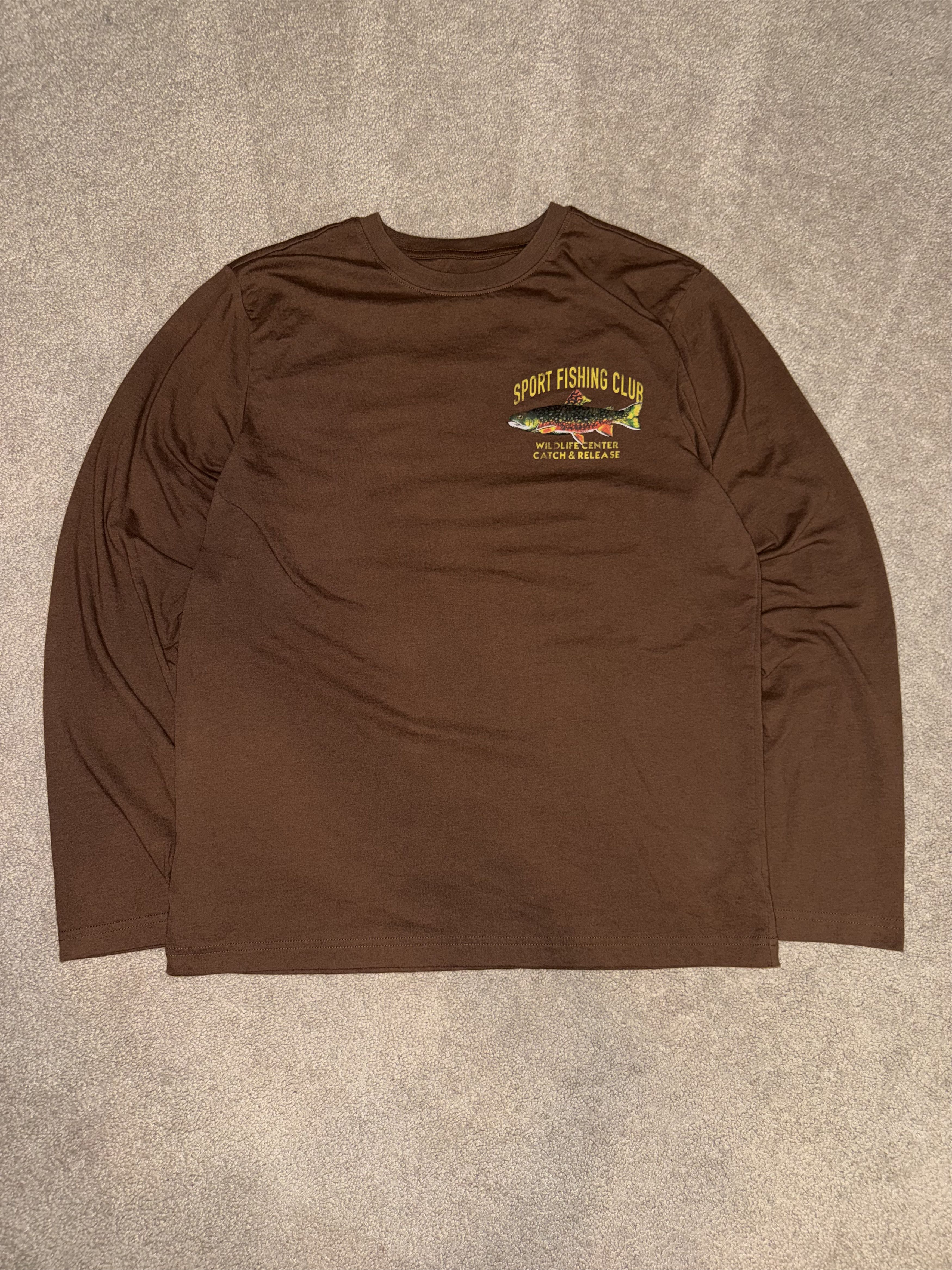 Target Basics Vintage Long Sleeve Fish Tee Size US S / EU 44-46 / 1 - 1 Thumbnail