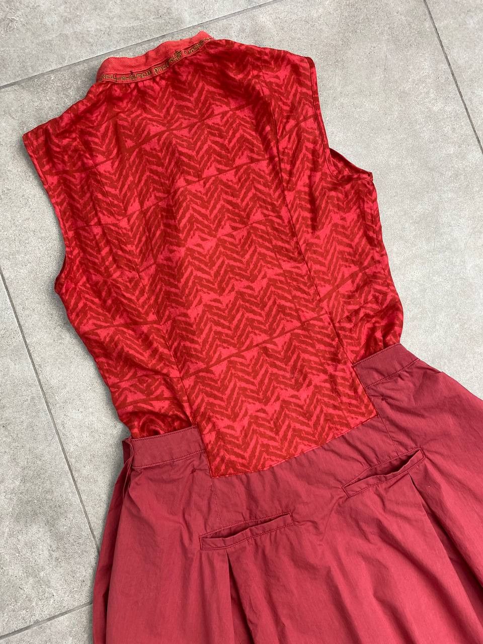 Marithe + Francois Girbaud Marithe + Francois Girbaud Vestsareety Gibrid Blouse Dress Size S / US 4 / IT 40 - 9 Thumbnail
