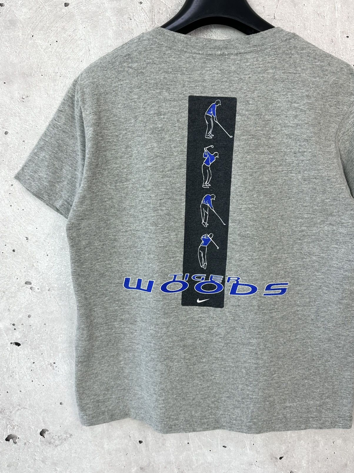 Tiger Woods Nike Vintage Tiger Woods Grey Printed Short Sleeve T-shirt Size S / US 4 / IT 40 - 5 Thumbnail