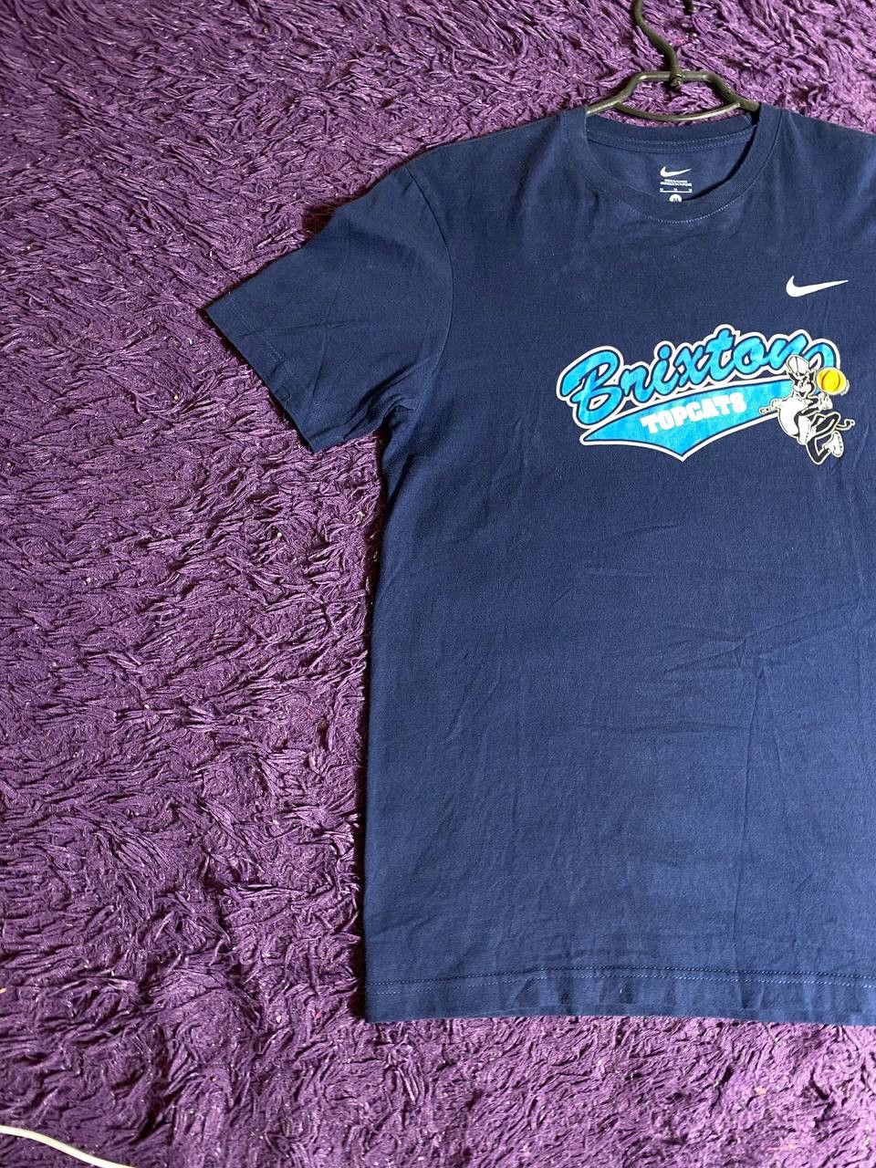 Nike × Vintage 90s Nike Central Swoosh Vintage Y2K Oversized Retro T-Shirt Size US M / EU 48-50 / 2 - 6 Thumbnail