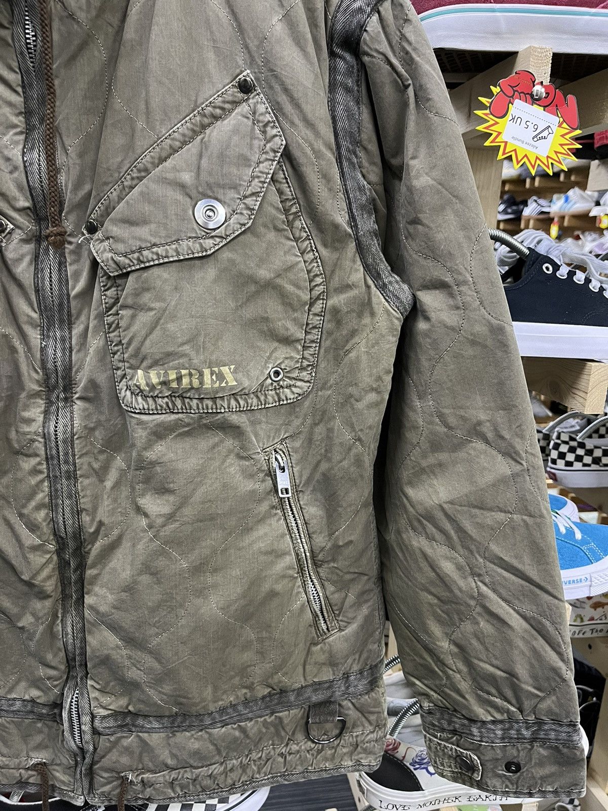 Avirex × Vintage Vintage Avirex Fleece Jacket Size US M / EU 48-50 / 2 - 4 Thumbnail