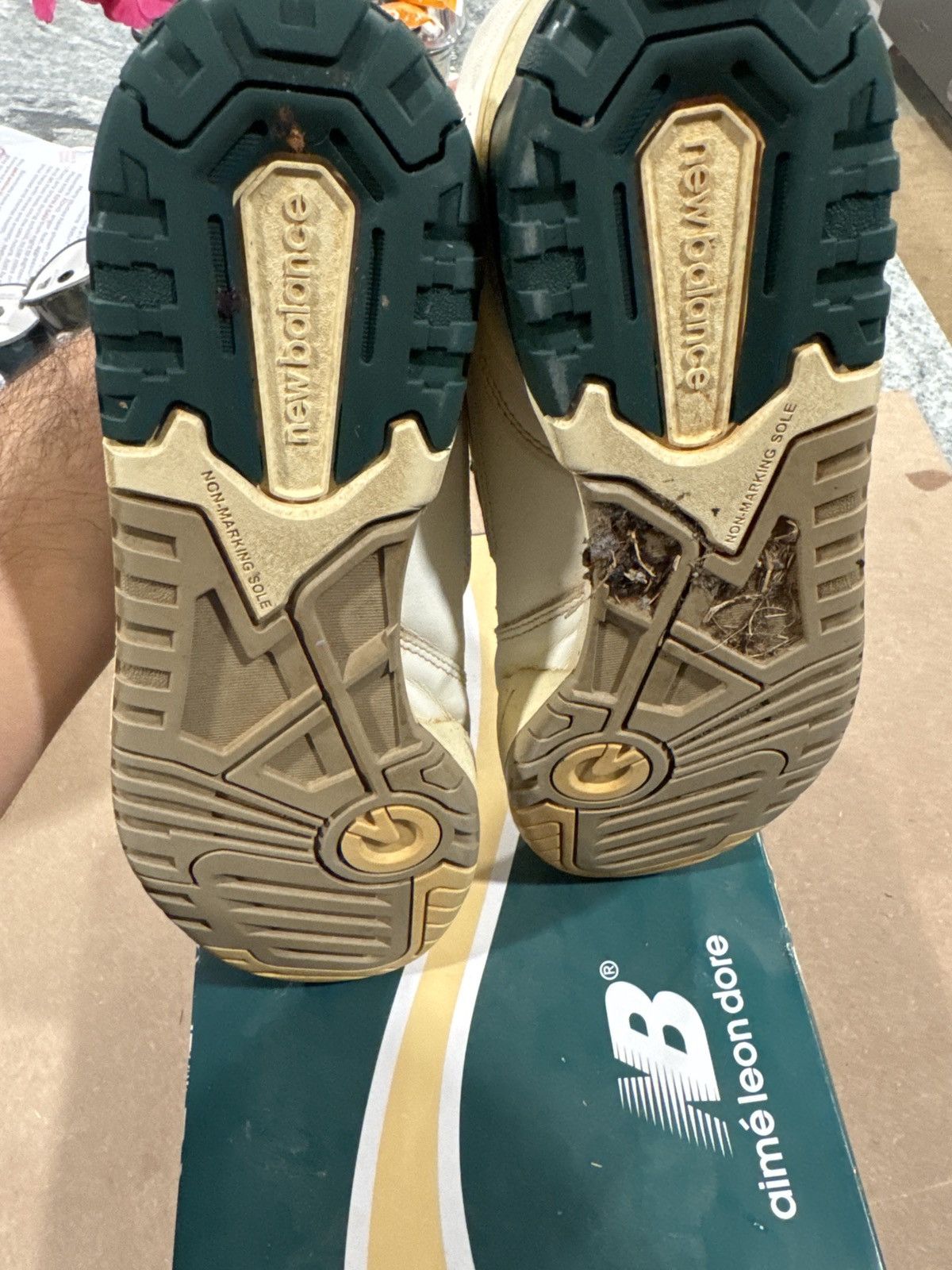 Aime Leon Dore × New Balance New balance ALD 550 green/yellow Size US 10.5 / EU 43-44 - 9 Thumbnail
