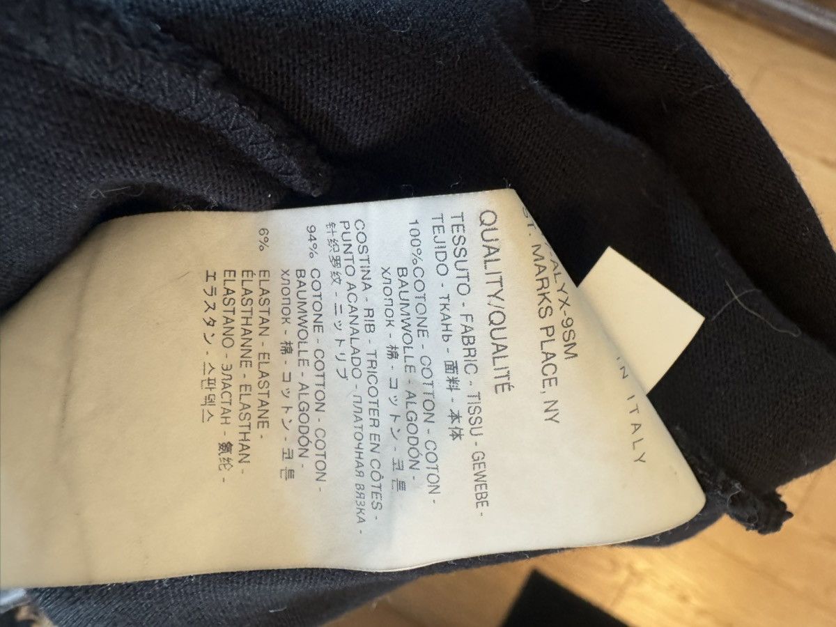 1017 ALYX 9SM Alyx Double thermal Shirt Distressed quarter zip Size US M / EU 48-50 / 2 - 6 Thumbnail