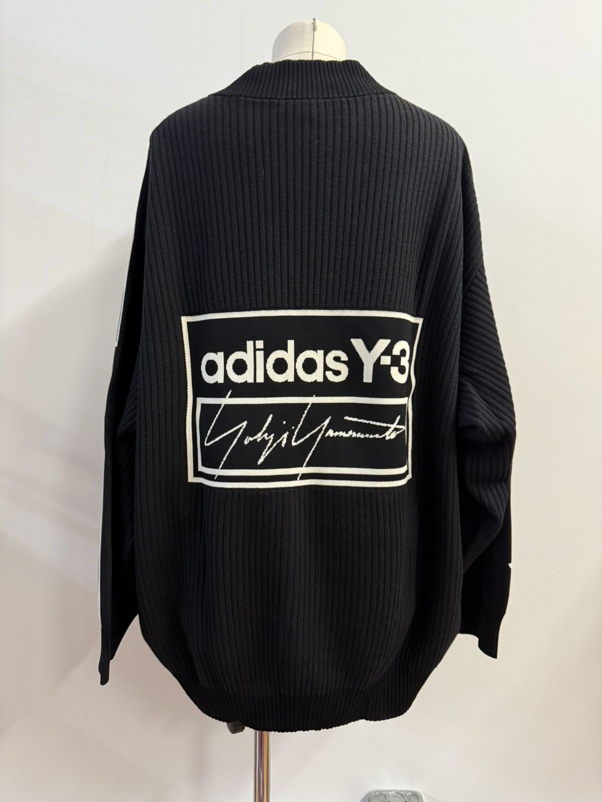 Adidas × Palace × Y-3 Y-3 Palace Skeleton Knit Sweater | Grailed