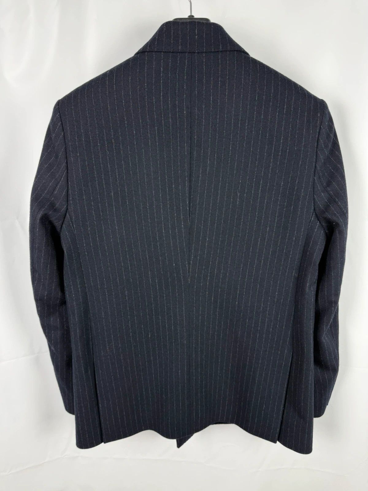 A Day's March A Day’s March Welland Double Breasted Blazer Wool Striped Size 36R - 6 Thumbnail
