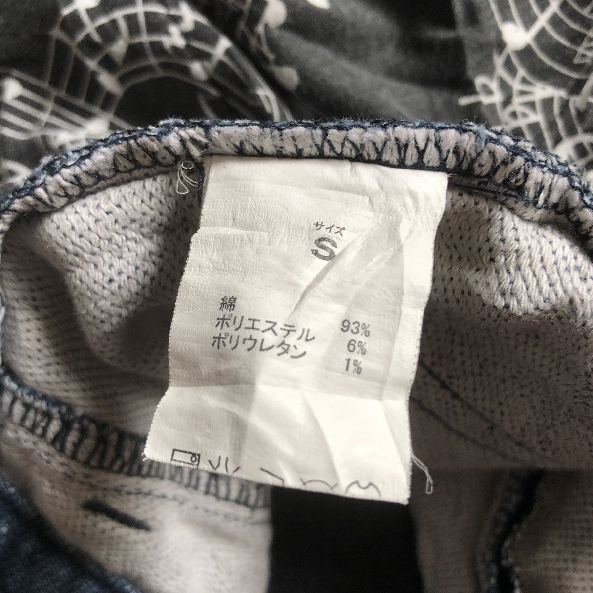 Number (N)ine Number Nine X 1PIU1UGUALE3 Camo Distress Skinny Pants Size US 30 / EU 46 - 10 Thumbnail