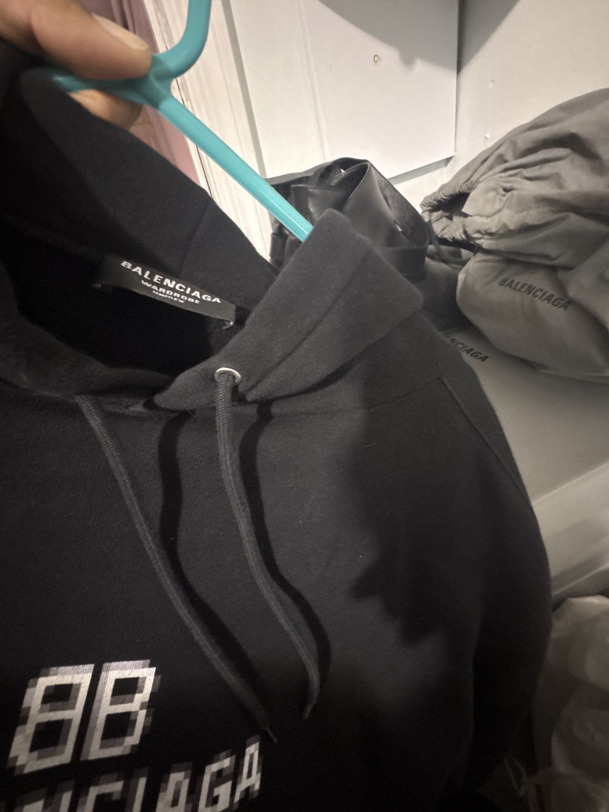Balenciaga Balenciaga Crypto Hoodie Size US M / EU 48-50 / 2 - 5 Thumbnail