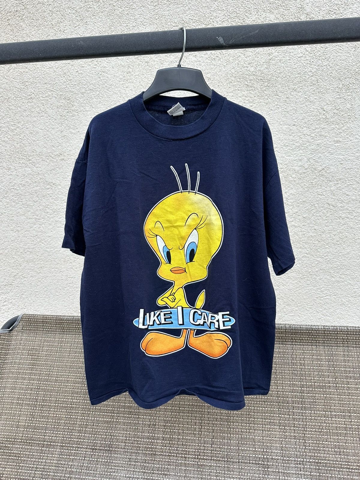 Warner Bros Vintage 1990s Tweety Bird graphic tee XL Size US XL / EU 56 / 4 - 1 Thumbnail