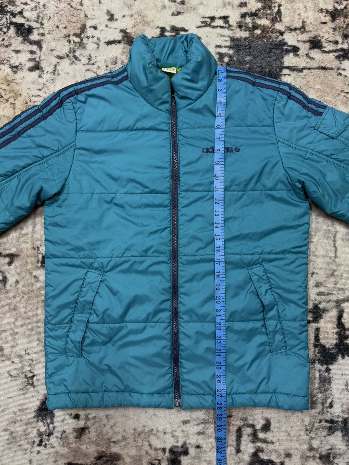 Adidas Vintage Y2K Adidas Puffer Down Jacket Size US M / EU 48-50 / 2 - 15 Thumbnail