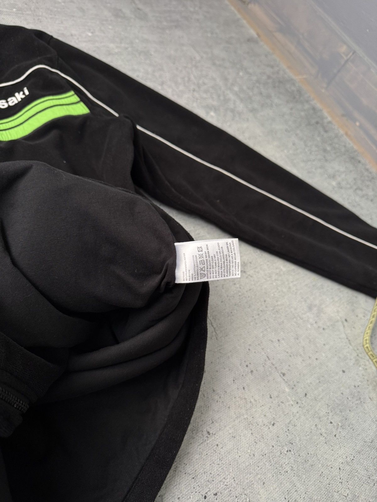 Japanese Brand Vintage Kawasaki Fleece Racing Sherpa Jacket Y2K M/L Size US L / EU 52-54 / 3 - 6 Thumbnail