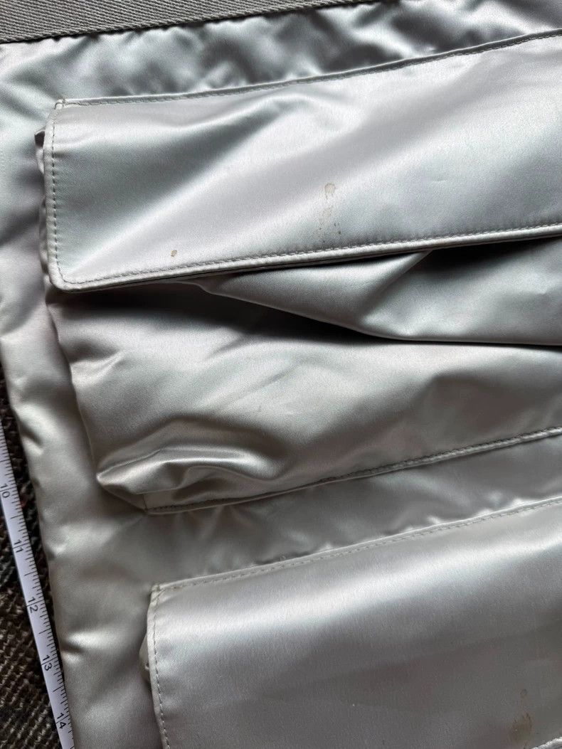 Raf Simons Raf simons Silver printed oversized shoulder bag Size ONE SIZE - 7 Thumbnail
