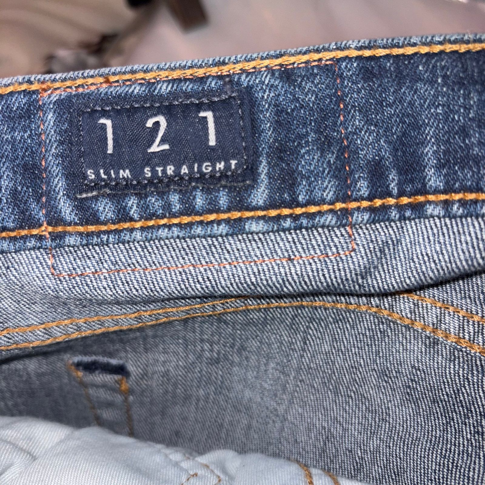 Lucky Brand Lucky Brand Men’s 121 Slim Straight Jeans W38 L30 Stretch Size US 38 / EU 54 - 6 Thumbnail