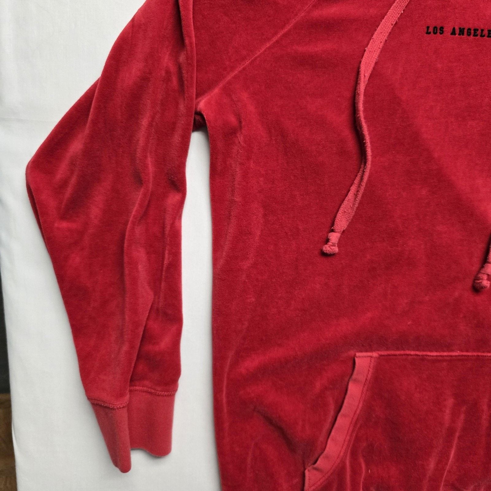 Juicy Couture Juicy Couture Black Label Hoodie Velour Los Angeles Pullover Size M / US 6-8 / IT 42-44 - 4 Thumbnail