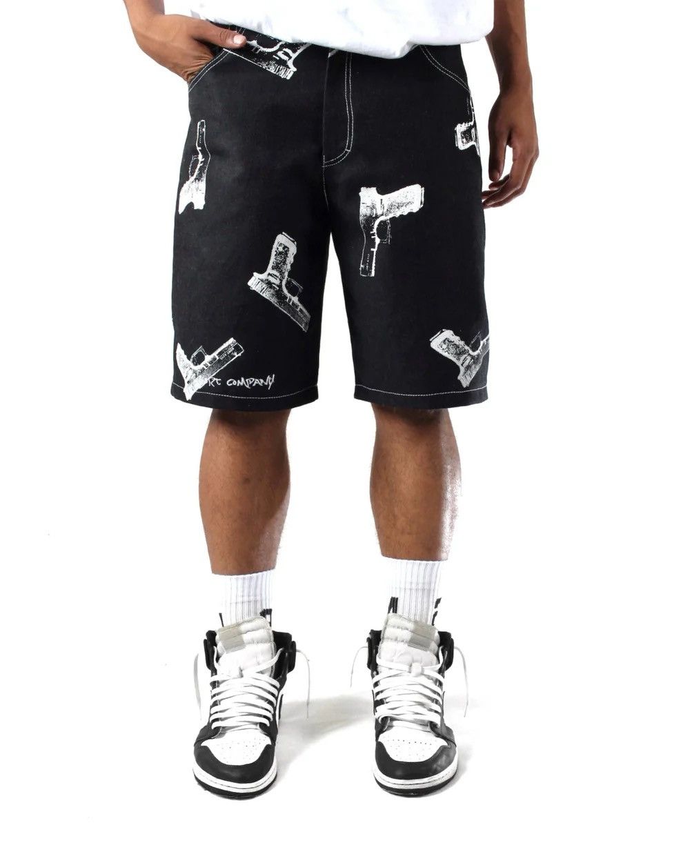 Sex Skateboards Sort company GLOCK 100% Rap shorts Size US 30 / EU 46 - 1 Thumbnail