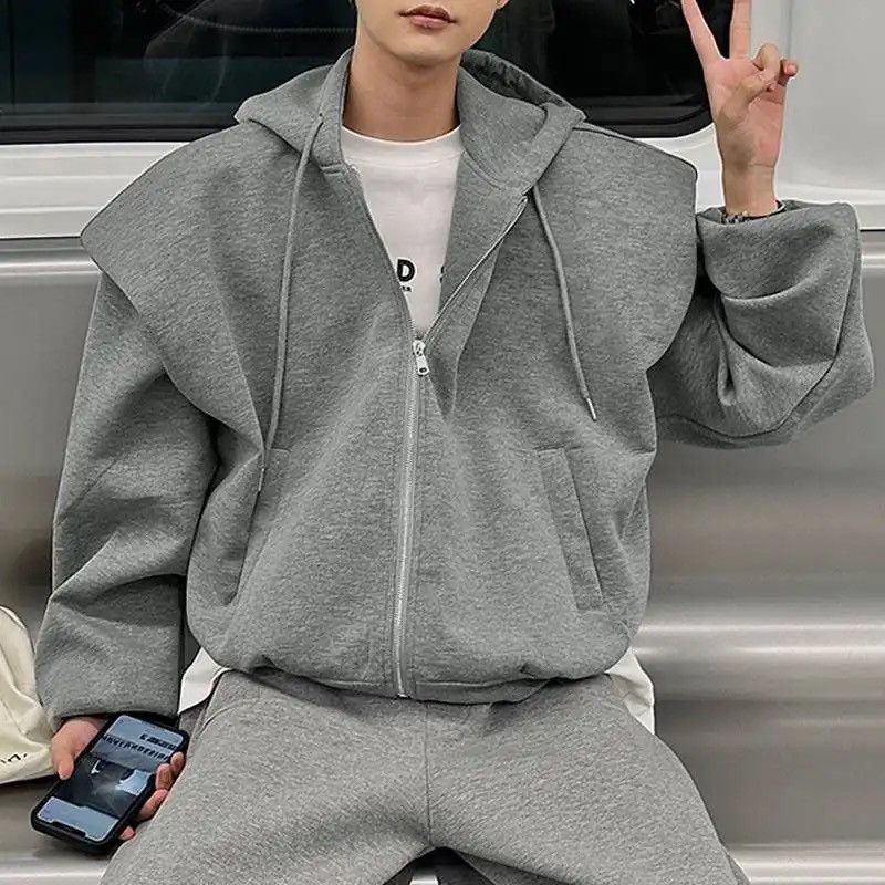Japanese Brand Streetwear Zipper Hoodie Sweatshirt y2k Size US M / EU 48-50 / 2 - 2 Thumbnail
