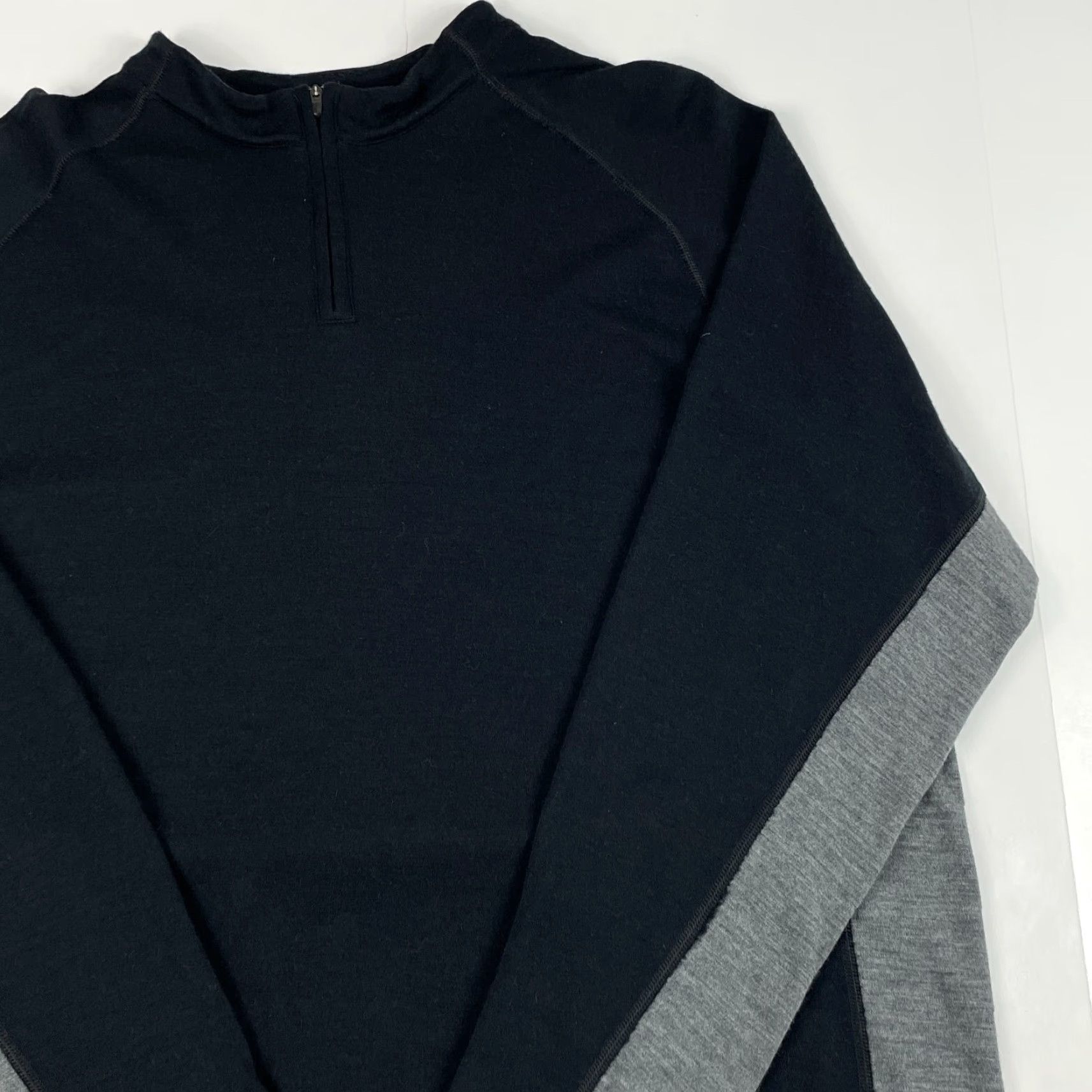 Nike Nike Shirt Mens XL Black Golf Wool 1/4 Zip Pullover Golfing Ski Activewear Casual Outdoor Sports Mens Size US XL / EU 56 / 4 - 3 Thumbnail