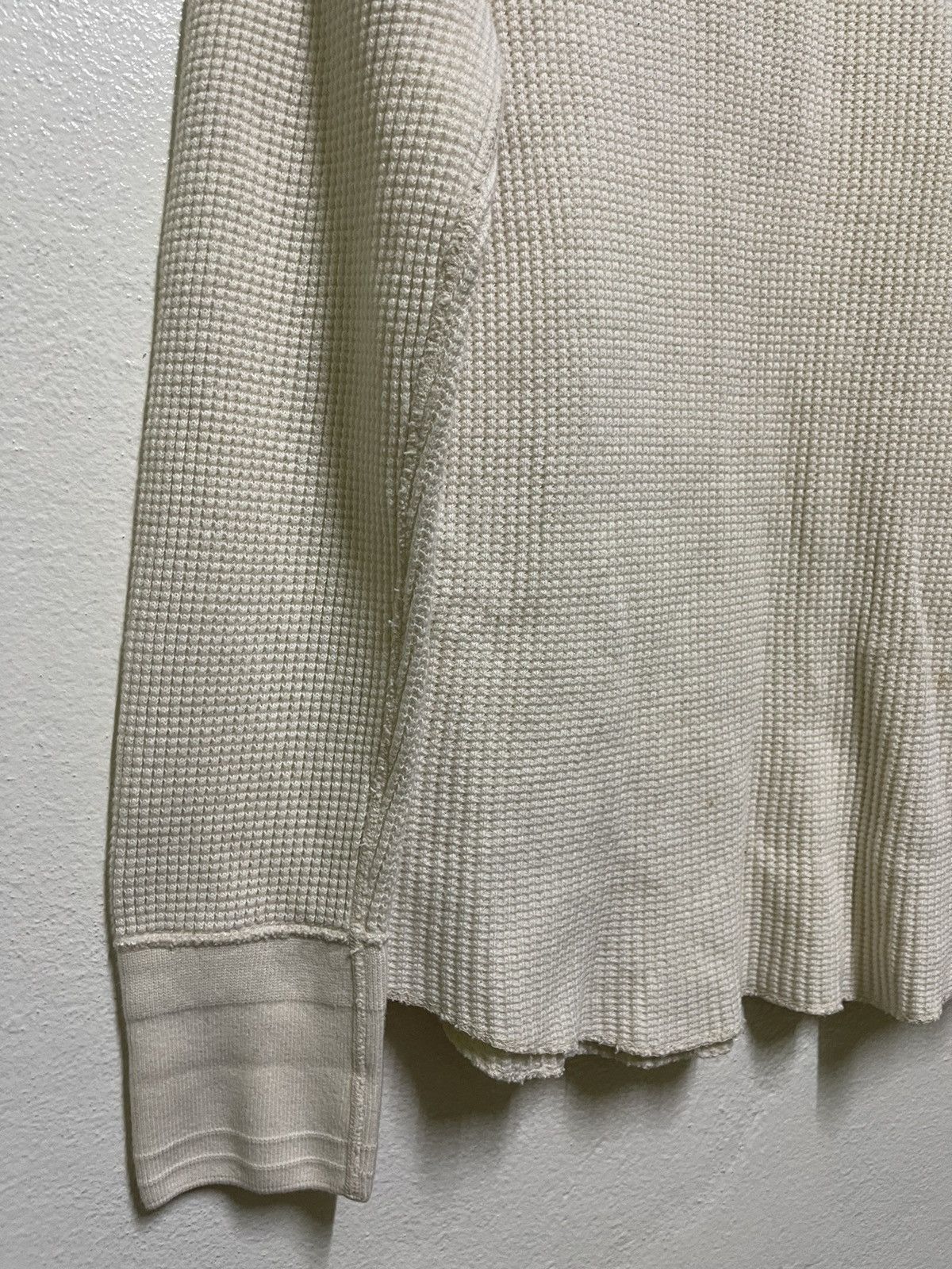Japanese Brand Kaptain Sunshine Waffle Jumper Size XS / US 0-2 / IT 36-38 - 3 Thumbnail