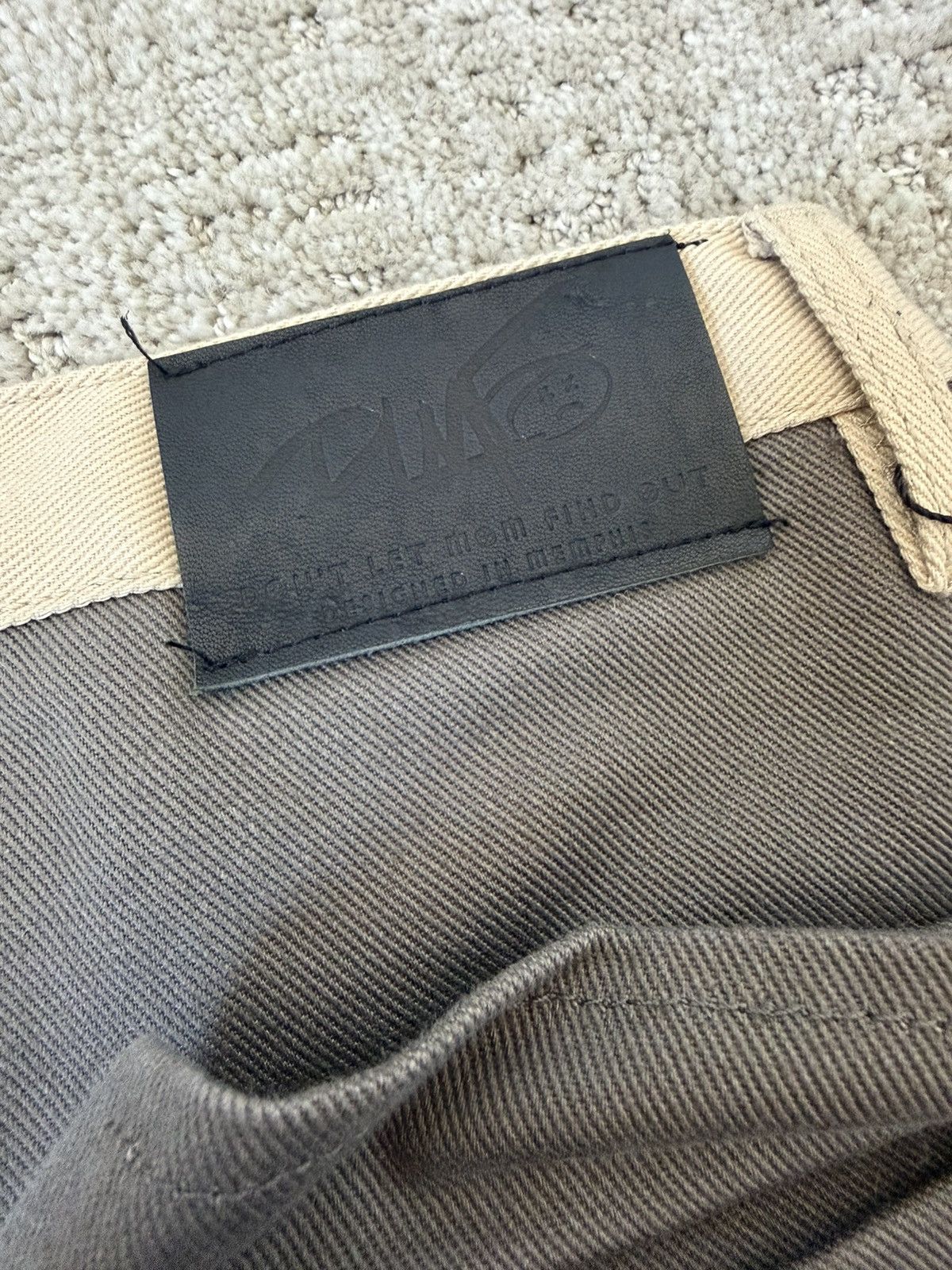 Other DLMFO Sad Face Pants Tan/Grey Size 30 Size US 30 / EU 46 - 5 Thumbnail