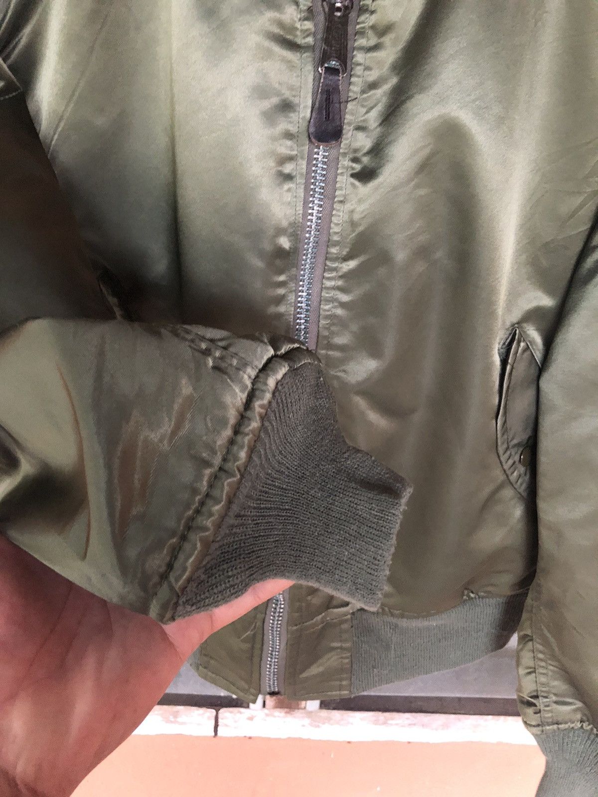 Standard Issue Vtg Corinth MFG MA-1 Flyers Man Special Issue Miltary Jacket Size US L / EU 52-54 / 3 - 5 Thumbnail