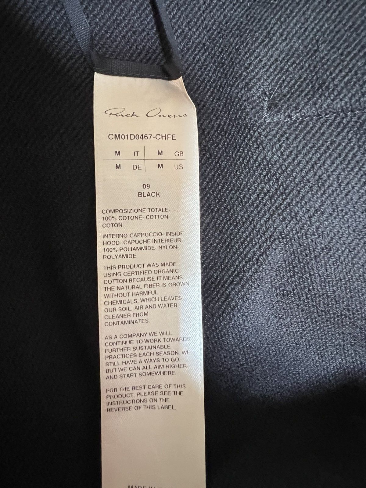 Champion × Rick Owens Rick Owens x Champion Jumbo Windbreaker Size US M / EU 48-50 / 2 - 9 Thumbnail