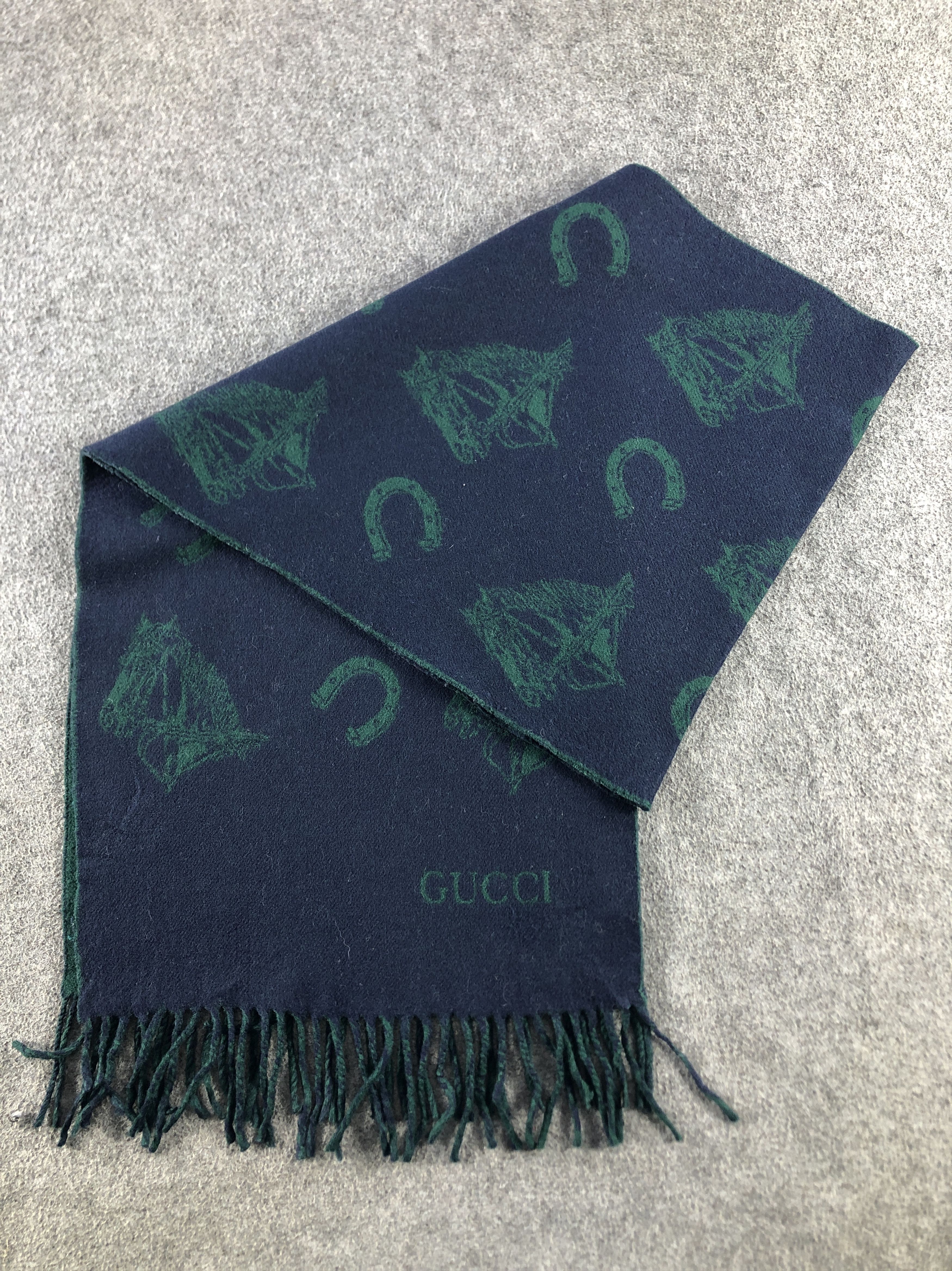 Vintage Gucci Scarf / Muffler / Neckwear P876 Size ONE SIZE - 6 Thumbnail