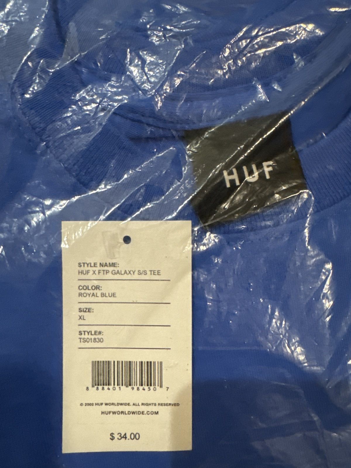 Fuck The Population × Huf FTPx HUF Galaxy Tee Size US XL / EU 56 / 4 - 2 Thumbnail