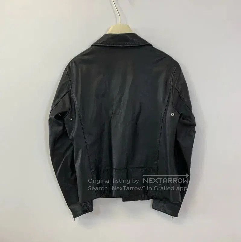 Burberry Burberry Black Leather Women's Jacket. Size M / US 6-8 / IT 42-44 - 2 Thumbnail