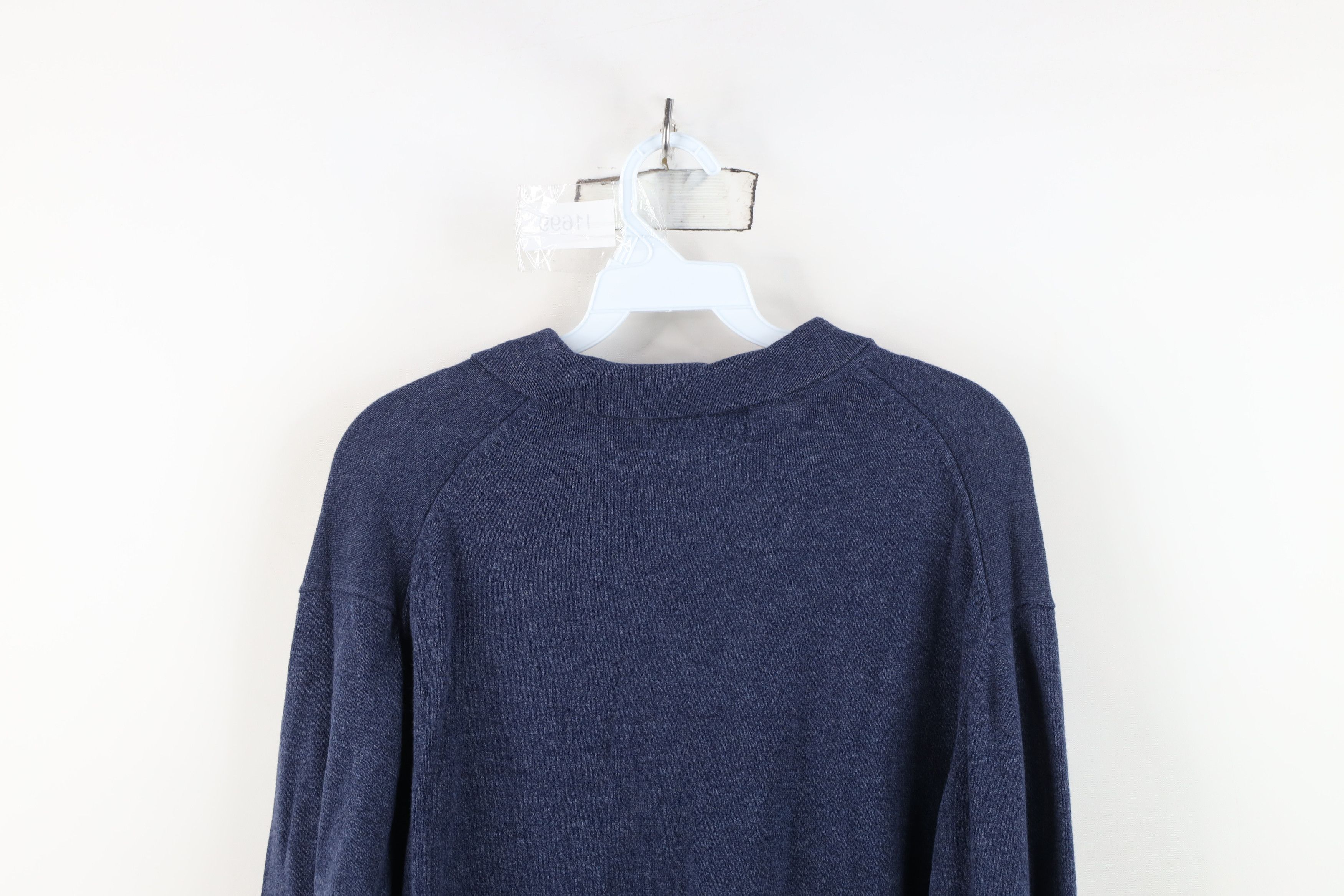 Eddie Bauer Vintage 90s Eddie Bauer Knit Collared Long Sleeve Polo Size US XL / EU 56 / 4 - 11 Thumbnail